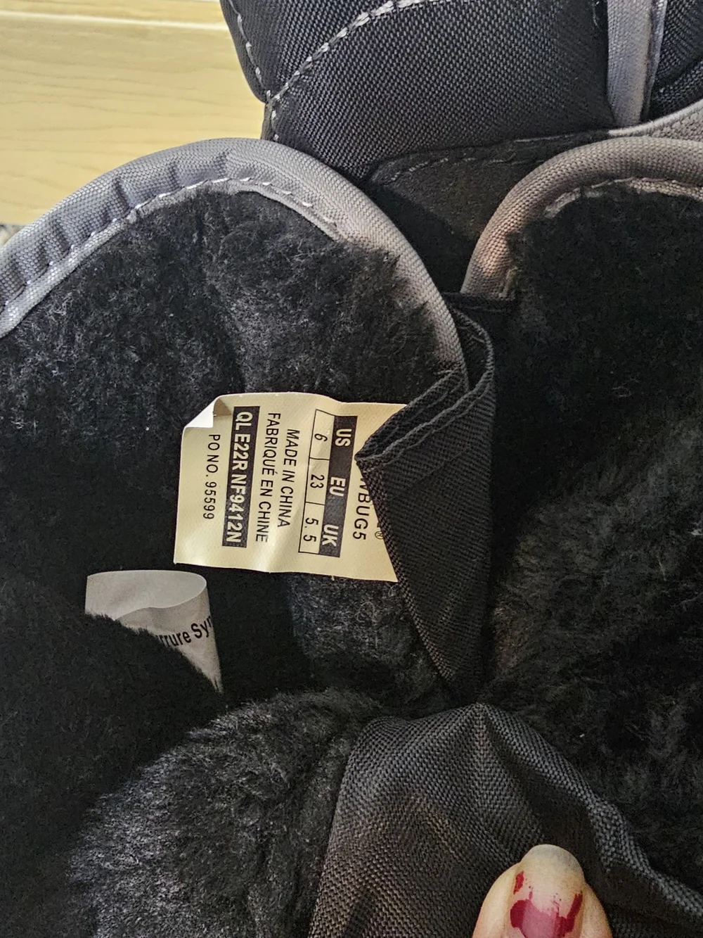 Kamik Kids Black and Gray Insulated Snow Boots